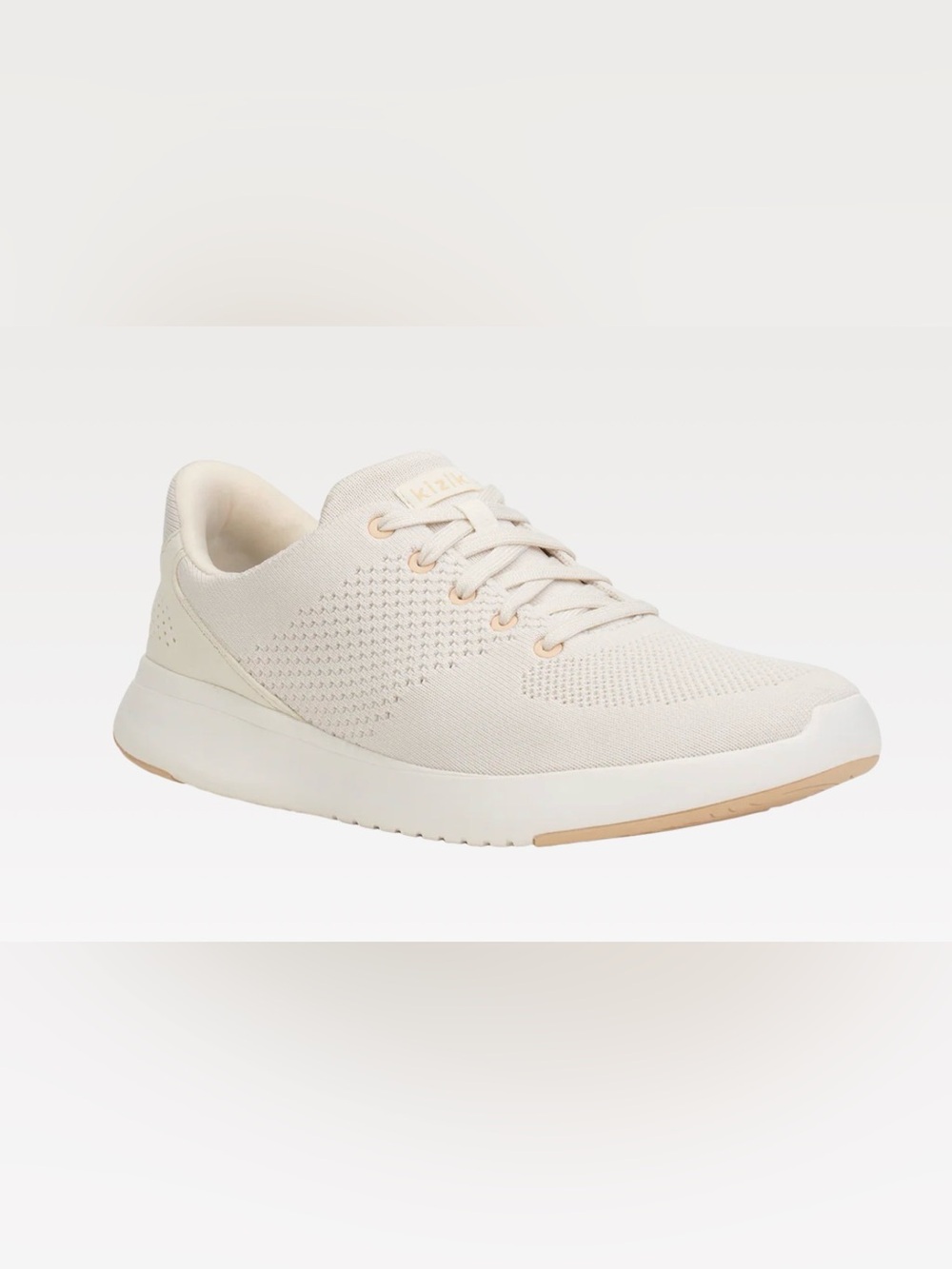 Kizik Hands Free Lima white creme slip on shoes size EU38/US6.5 $109